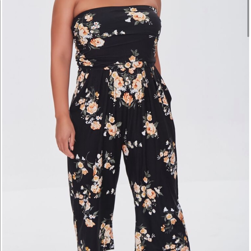 Floral jumpsuit
